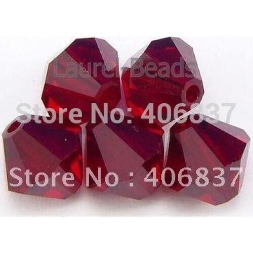 Free Shipping! 720pcs/Lot AAA Chinest Top Quality Medium Siam 4mm #5301 Crystal Bicone Beads