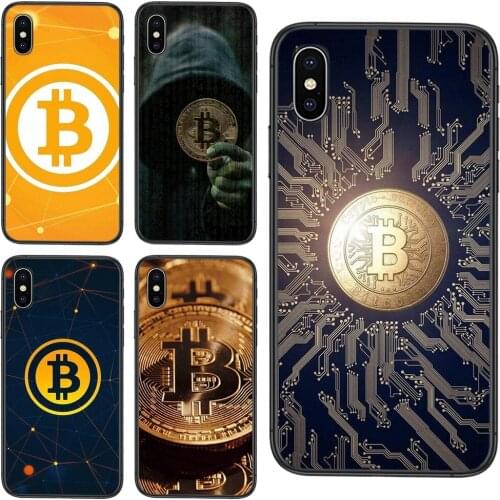 For Huawei Honor V40 10X Lite Case Honor 8x 9s 10 20 Lite 10i 20i 30 9A 8X Bitcoin Cheap Real Protective Phone Case