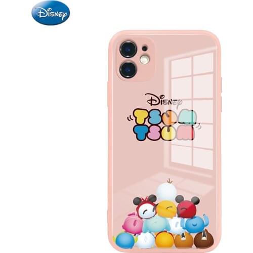 Disney Mickey for iPhone 11 mobile phone case for iPhone 7/8plus/xr/x/xs/xsmax/12pro cute glass phone cover zz0519