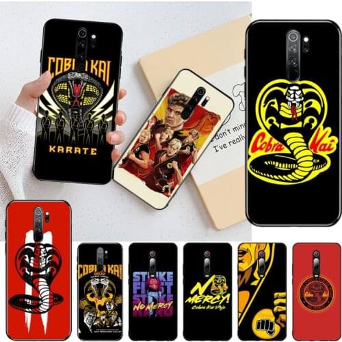 Cobra Kai Season 3 No Mercy Phone Case for Redmi 9A 8A 7 6 6A Note 9 8 8T Pro Max Redmi 9 K20 K30 Pro