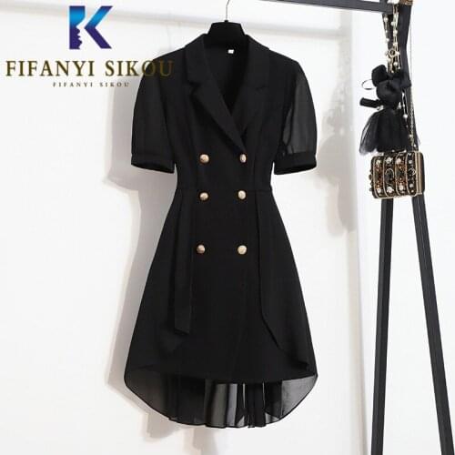 Черные летние платья FIFANYI SIKOU China At AliExpress