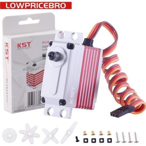 KST BLS815 v2.0 20kg Metal Gear 0.07sec Brushless Standard Digital Servo for UAV RC Car Boat Robot Arm Helicopter Airplane