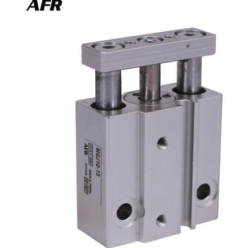 Smc type Miniature Guide Rod Cylinder bore 10mm MGJ10-5 MGJ10-10 MGJ10-15 MGJ10-20 Three axis Cylinder MGJ10-4/6/-8-F8BL/F8NL