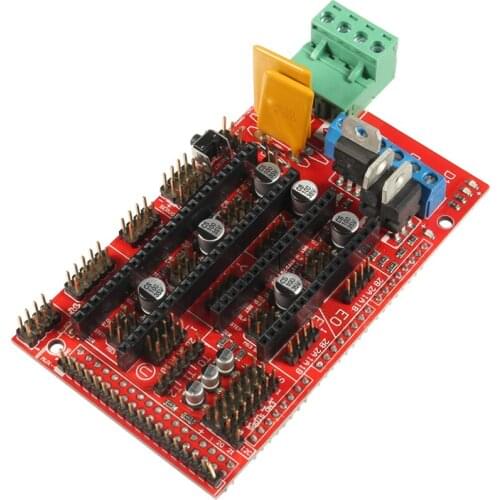 3D Printer Part Upgraded for Arduino Ramps 1.6 Expansion Control Panel with Heatsink Upgraded Ramps 1.4/1.5 for arduino 3D Print