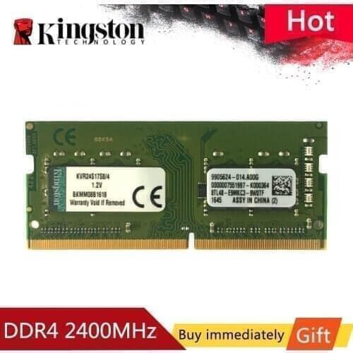 Kingston KVR24S17D8/8-SP 8GB Laptop RAM Memory SODIMM DDR4 2400Mhz 1.2V 4GB 16GB memory for notebook