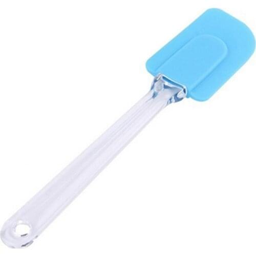 1pc Spatula Food Grade Silicone Cake Baking Butter Spatula Mixing Scraper Kitchen Tool 18.5cm x 4.4cm