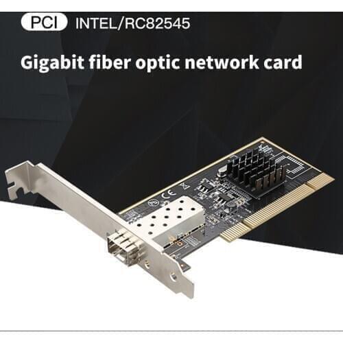 TXA087 PCI Gigabit 1000Mbps Fiber Optical Port SFP Network Card for Desktop PC 1G Intel 82545 Ethernet