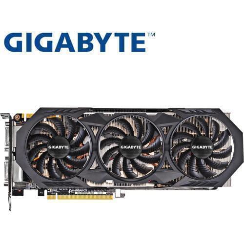 GIGABYTE Graphics Card Original GTX 970 4GB 256Bit GDDR5 Video Cards for nVIDIA VGA Cards Geforce GTX970 Hdmi Dvi game Used