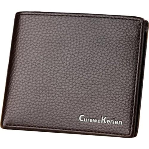 Under Nineteen Brand 2018 Vintage Man Wallet Male Slim Top Quality Leather Wallets Thin Money Dollar Card Holder Purses for Men