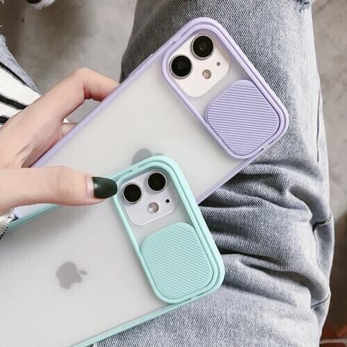 Camera Lens Protection Matte Case For iPhone 11 11Pro Max XR XS Max 8 7 6 6S Plus 11Pro SE 2020 Color Fashion Transparent Cover