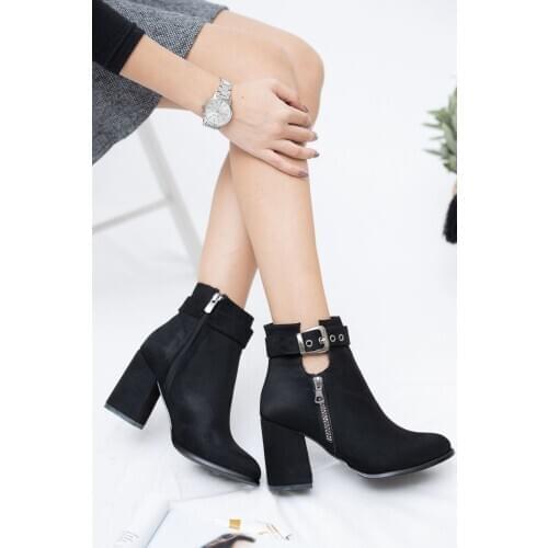 DERITHY BLS6800 Womens boots women high heels daily womens shoes women shoes trend boots Женские сапоги на высоком каблуке