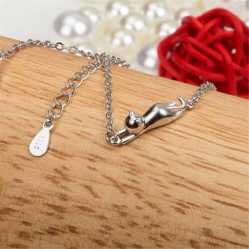 Female Bracelet Chain Gift Fashion Jewelry Cute Cat Vintage Bracelets For Female Hand Jewelry Simple Female Bracelets