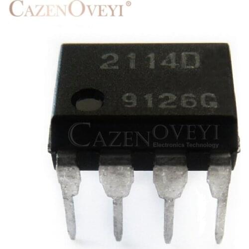 10pcs/lot NJM2114D JRC2114D NJM2114 2114D 2114 DIP-8 In Stock