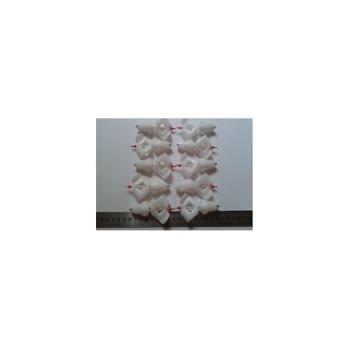 10pcs Unpainted Crankbait Fishing Lure Body 3 Inch 2/5 OZ Blank lures JS#126