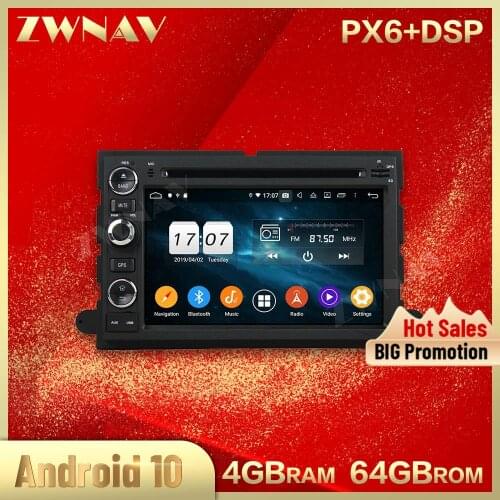 2 din Android 10.0 screen Car Multimedia player For Ford Fusion Explorer F150 Video radio stereo GPS navi head unit auto stereo