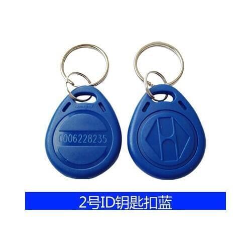 125KHz ID EM4100 TK4100 Mango keyfobs RFID PASSIVE CARDS TAGS KEYCHAIN 100PCS/lOT