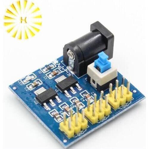 DC-DC 12V 3.3V 3.3V 5V 12V 5V power supply module output voltage conversion module Connector