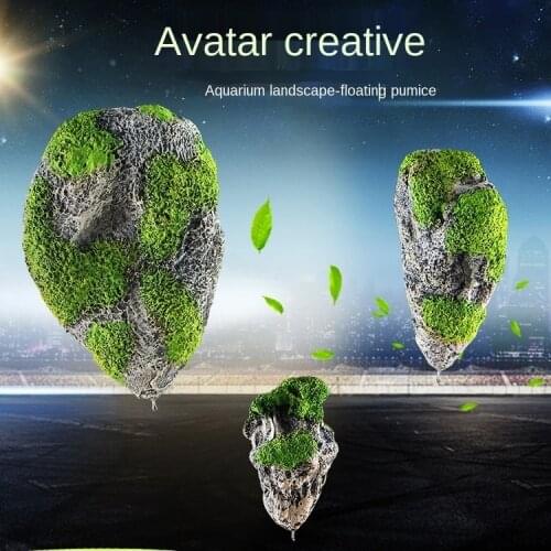 Hanging rockery landscaping stone avatar scene pumice stone tank decoration Aquarium decor aquarium decoration accessories