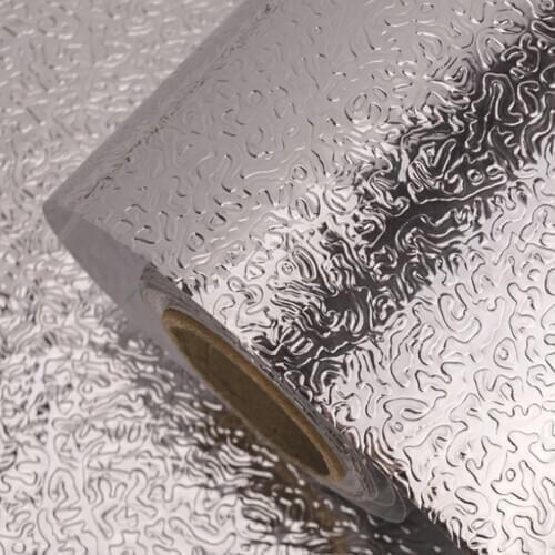 Kitchen Waterproof Oil Proof Sticker Aluminum Foil Self Adhesive Heat Resistant Wallpaper