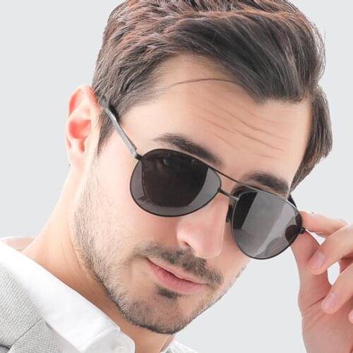 VEITHDIA Men Sunglasses Classic Vintage Pilot Polarized UV400 Lens Sun Glasses Brand Designer Driving For Men Eyewear V1306