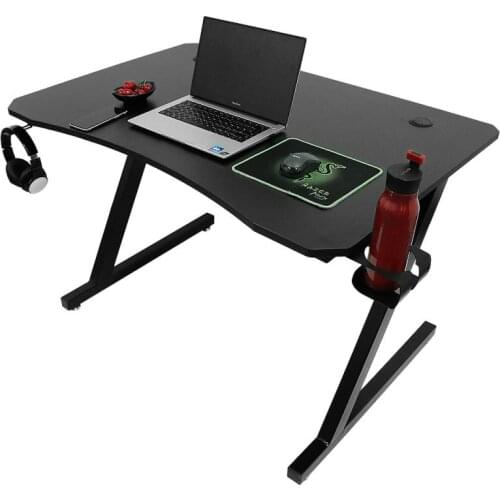 New 1PC E-sports Game Table Desktop Socket Laptop Table Computer Desk Table Bedroom Furniture Living Room Desk Home Supplies HWC