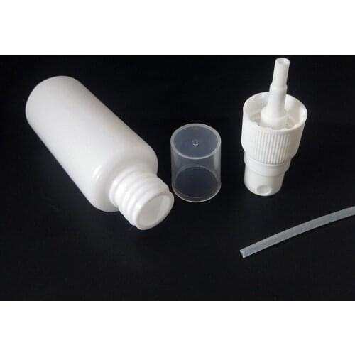30ml Plastic Empty White Squeezable Dropper Bottles Needle Tips With Bottling Funnel Narrow Neck For Make-Up Water-Packing