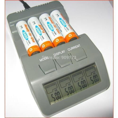 RC DRONE RC TOYS Battery Charger Analyzer Tester NiMH NiCd AA AAA 12 Volt BC-700 LCD with backlight BT-C700 V2. +free shipping