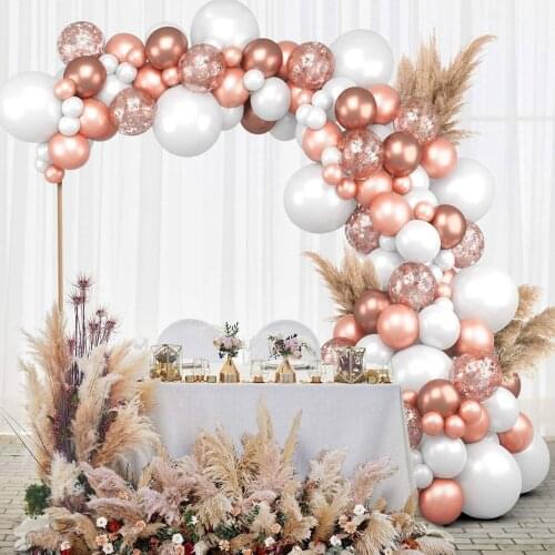 Frigg Rose Gold Balloon Garland Arch Kit Wedding Birthday Baloon Birthday Party Decor Kids Baby Shower Latex Confetti Ballon