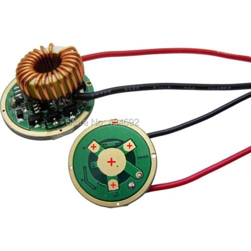 10W 5 Mode High Power Led Driver Output DC3V~3.7V 2.8A For Cree XML XM-L2 Led Lamp Light 5PCS/LOT