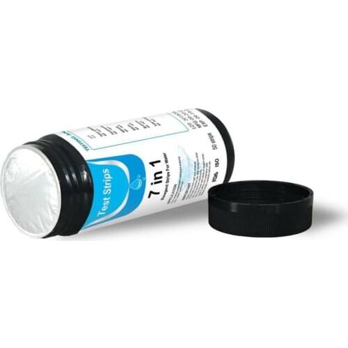 Tropical Aquarium 7 In 1 Test Strip Kit For Testing PH Of Nitrite Nitrate Chlorine And Bromine KH GH NO2 NO3