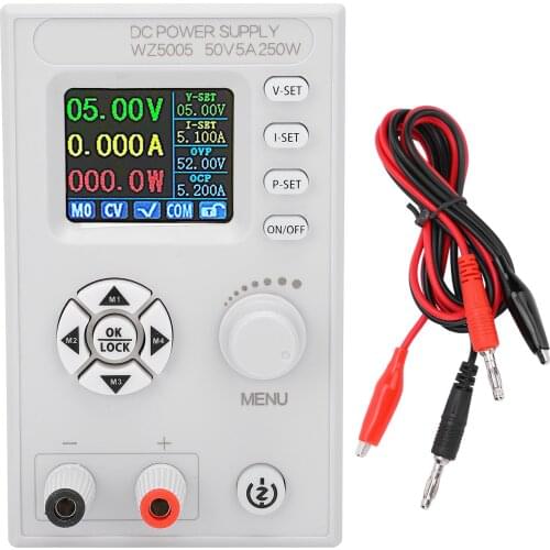 WZ5005 DC Regulated Power Supply Digital Control Adjustable LCD Screen 4-Digit Display DC6-55V