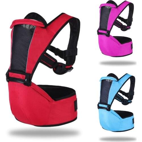 1pc 3 Colors Baby Soft Sling Waist Stool Front Holding Multifunctional Mom Sling Breathable Seat Outdoor Seat For Baby Care