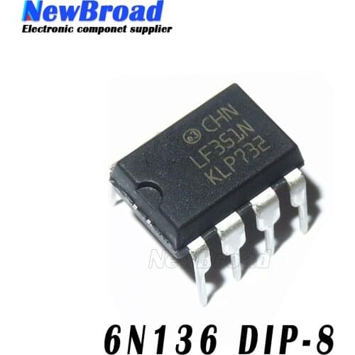 10PCS LF351N DIP8 LF351 DIP 351N DIP-8 new and original IC