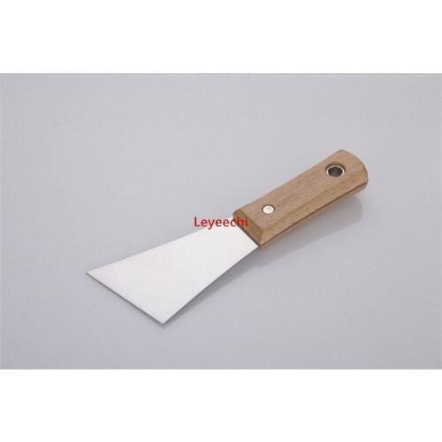2pcs 165*60mm Thickness 1mm High Quality Stainless steel putty knife oblique blade scraper spatula Putty knife Tools