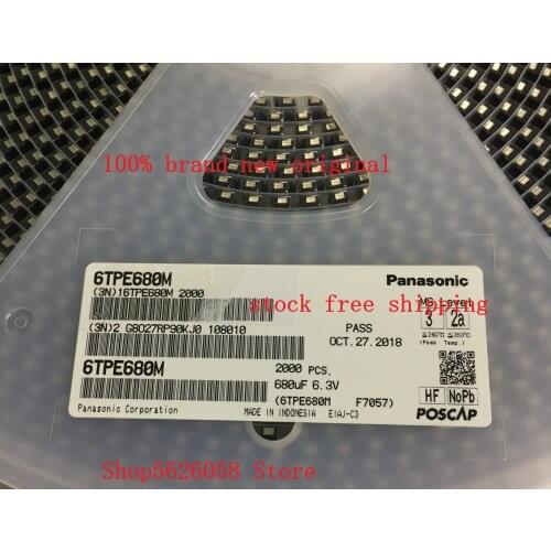 6TPE680M SMD 100% new original 50PCS/LOT STOCK