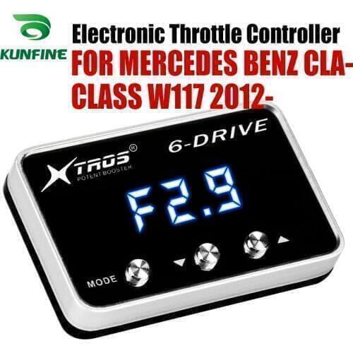 Car Electronic Throttle Controller Racing Accelerator Potent Booster For MERCEDES BENZ CLA-CLASS W117 2012