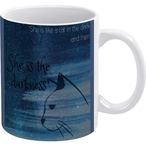 Rhiannon White Mug Ceramic Mug Creative Mug Mac Stevie Nicks Rhiannon Lyrics Music Band Cat Magic