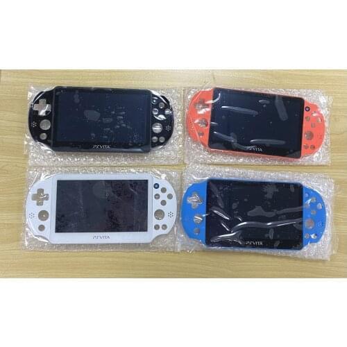 Free Shipping Original Lcd Display Screen Replacement for Psvita PS Vita PSV 2000 Slim Console Black White Blue Orange