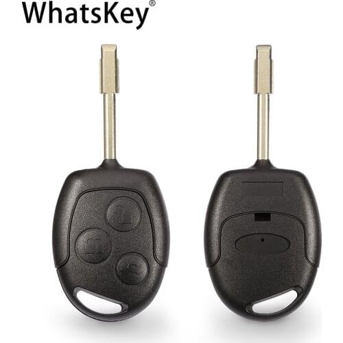 3 Button Remote Car Key Shell Case For Ford Festiva C-MAX Galaxy Fiesta Fusion Transit KA Mondeo Focus With FO21 HU101 Blade