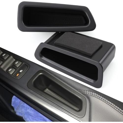 For 2010-2017 Volvo XC60 Door Handle Armrest Storage Box Container Holder Tray Car Organizer Accessories Car Styling