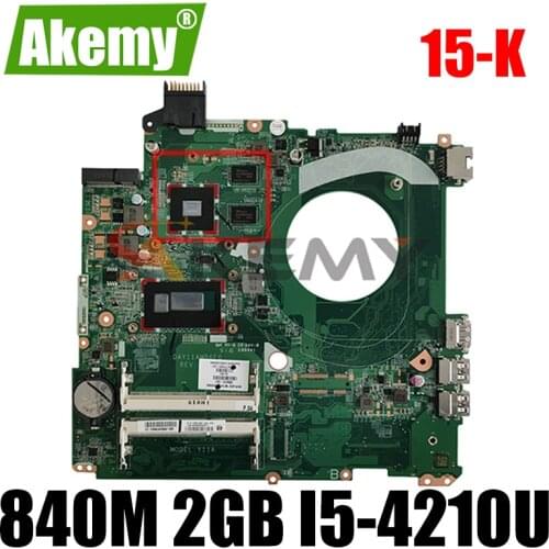 For HP ENVY 15-k003TX 15-K Laptop Motherboard 763588-501 763588-601 763588-001 840M 2GB i5-4210U 100% fully tested