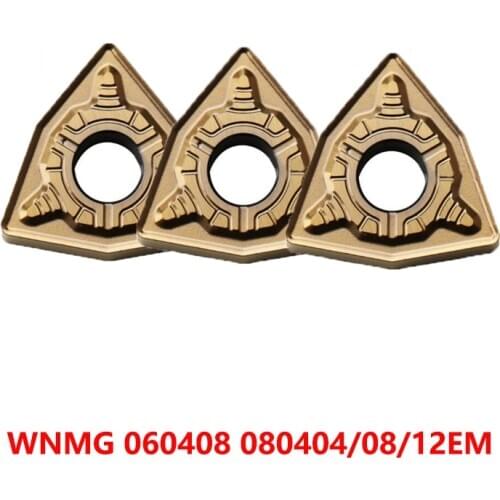 WNMG 0804 WNMG080412 WNMG080404 WNMG080408 WNMG060408 EM TT9215 TT9225 TT9080 Carbide Inserts Lathe Cutter Turning Tool Original