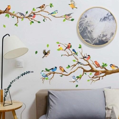 Creative Colour Birds Wall Stickers Kid Home Nursery Decor Removable Decal Art Mural Gift Room Decoration