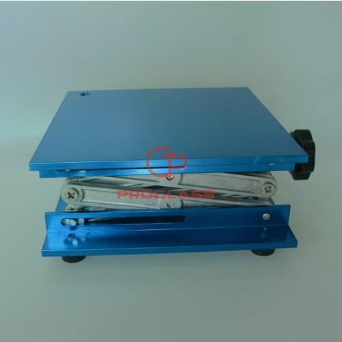 Laboratory 8"x8'' Scientific Lab Jack Aluminum Lab Lifting Platform Stand Rack