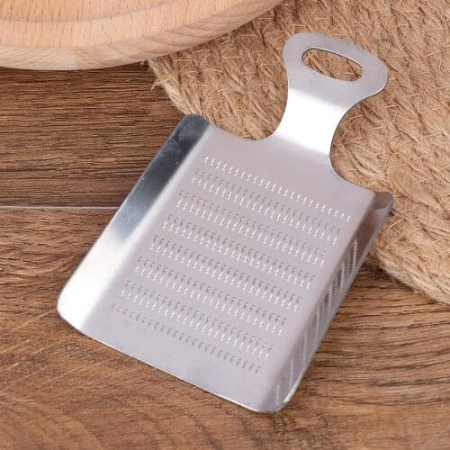 Stainless Steel Ginger Garlic Press Crusher Mini Garlic Grater Slicer