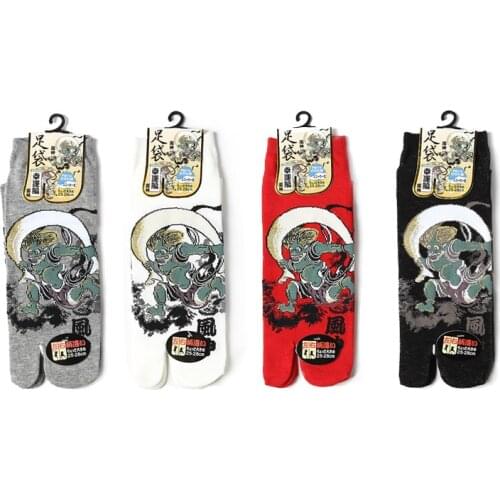 YOOWALK sandal short socks Unisex Socks Cotton cloud design Split Toe Socks flip flop socks tabi