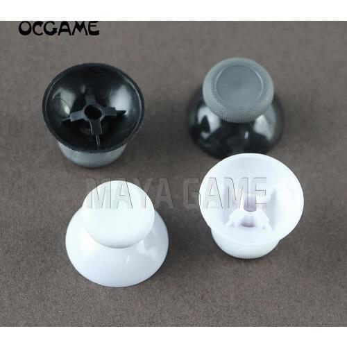 OCGAME 300pcs/lot Black&white 3d Analog Thumb Sticks for XBox One S Slim Controller Analogue Joystick Caps Mushroom