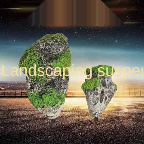 Floating Rock Suspended Artificial Stone Aquarium Decor Fish Tank Decoration Floating Pumice Flying Rock Ornament