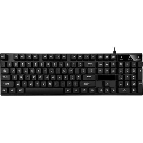 Laptop Desktop PC Gaming Wired Keyboard + 2.4Ghz Wireless Mouse Mice Gamer Game Keyboard Wired Computer PC Keyboard Office New