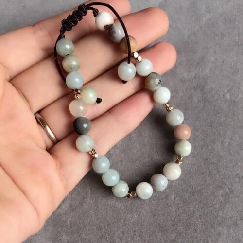 Natural Stone Fashion Adjusted Bracelet